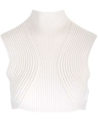Chloé - Knitted Crop Top - Lyst