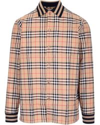 Burberry Towner Shirt in Beige (Natural) for Men | Lyst