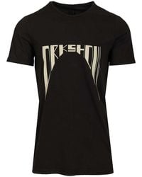 Rick Owens - "level T" T-shirt - Lyst