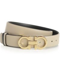 Ferragamo - Reversible And Adjustable Gancini Belt - Lyst