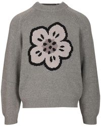 KENZO - Crew Neck Sweater - Lyst