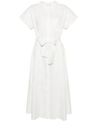 Forte Forte - White Cotton Shirt Dress - Lyst