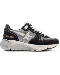 Golden Goose Leather Running Sole Sneakers | Lyst