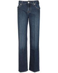 7 For All Mankind - Calie Jeans Blue - Lyst