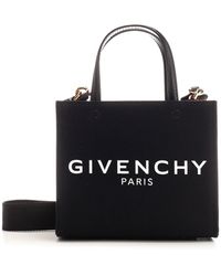 Givenchy - Mini G Canvas Tote - Lyst