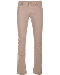 Jacob Cohen - Cotton Twill Nick Trousers - Lyst