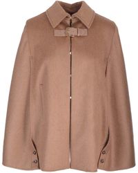 Max Mara - Wool And Cashmere Cape - Lyst