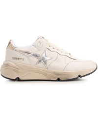 Golden Goose - Ivory Running Sole Sneakers - Lyst