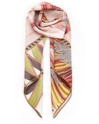 Ferragamo - Giada Print Silk Scarf - Lyst