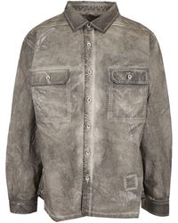 Rick Owens - Jumbo Cotton Overshirt - Lyst