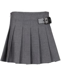 DUNST - Pleated Mini Skirt - Lyst