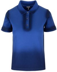 Loewe - Shaded Greige Polo Shirt - Lyst
