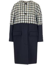 Marni Cappotto Oversize - Blue
