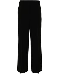 Theory - Wide Pull On Admiral Crepe Trouser - Lyst