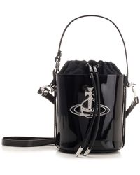 Vivienne Westwood - Daisy Patent Leather Bucket Bag - Lyst