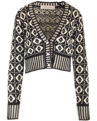 Golden Goose - Cropped Cardigan - Lyst