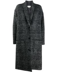 Étoile Isabel Marant Cappotto Oversize "elayo" - Black