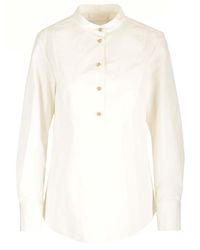 Chloé - Organic Cotton Poplin Shirt - Lyst