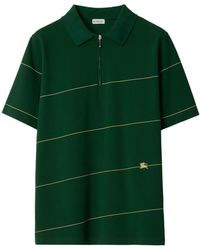 Burberry - Ivy Pique Polo Shirt - Lyst
