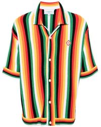 Casablancabrand - Multicolored Terry Shirt - Lyst