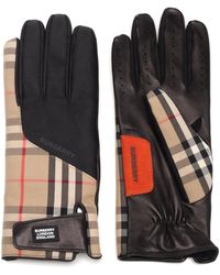 burberry leather gloves sale