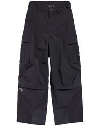 Balenciaga - Black Cargo Ski Pants 3b Sport - Lyst