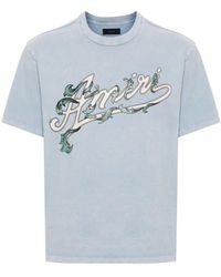 Amiri - "filigree" T-shirt - Lyst