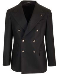 Gabriele Pasini - Double-breasted Wool Jacket - Lyst