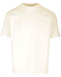 Autry - Ivory Relaxed Fit T-shirt - Lyst