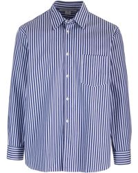 Comme des Garçons - Striped Shirt With Pocket - Lyst