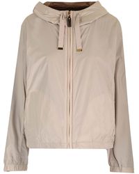 Max Mara The Cube - Reversible Jacket In Water-repellent Technical Canvas - Lyst