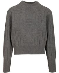 KENZO - Sweater With A Crew Neck - Lyst