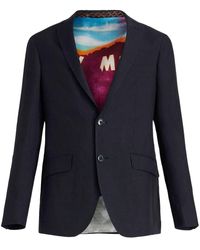Etro - Single-breasted Tailored Blazer - Lyst