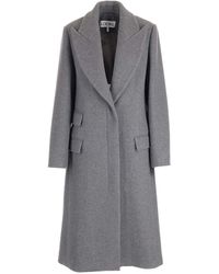 Loewe - Wool And Cashmere Long Coat - Lyst