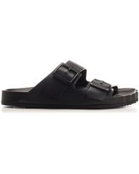 Balenciaga - Sunday Sandal Leather Black - Lyst