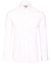 Al Duca d'Aosta - Pinpoint Cotton Button Down Shirt - Lyst