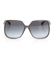 Chloé - Oversized Frame Sunglasses - Lyst