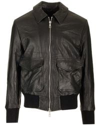 Giorgio Brato - Black Leather Jacket - Lyst
