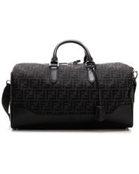 Fendi - Travel Bag With All-over "ff" Monogram - Lyst