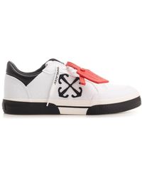 Off-White c/o Virgil Abloh - Vulcanized Canvas Low Top Sneakers - Lyst