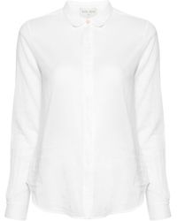 Forte Forte - White Shirt In Cotton And Silk Voile - Lyst