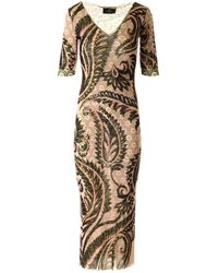 Etro - Double Layer Fitted Dress - Lyst