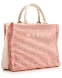 Marni - East/West Small Tote Bag - Lyst