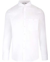 7 For All Mankind - Cotton And Linen Shirt - Lyst