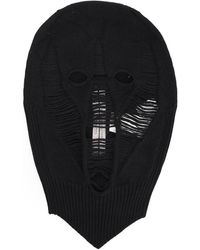 Rick Owens Gimp Balaclava in Black | Lyst Rick Owens Gimp Balaclava in Black | Lyst