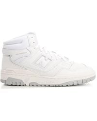New Balance - White "650" High-top Sneakers - Lyst
