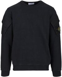Stone Island - Crewneck Sweatshirt - Lyst