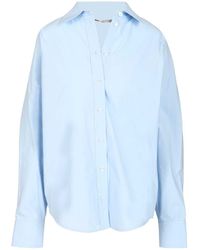Alexander Wang - Shirt With Removable Logo Tag Tops - Lyst