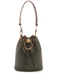 Marni Secchiello in vitello "Earring" - Verde