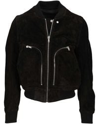 Rick Owens - "bauhaus Flight" Leather Jacket - Lyst